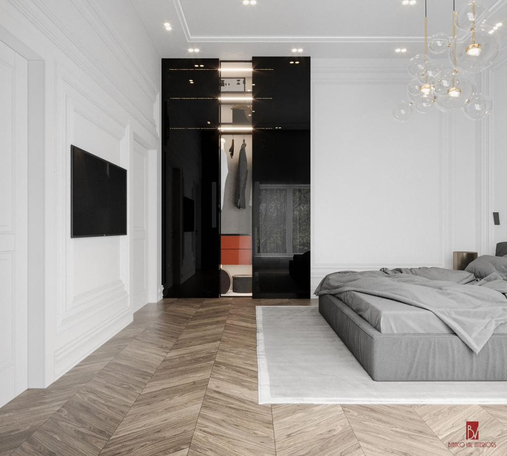 Bedroom design by Biancoval Interior designer